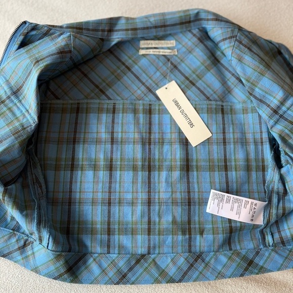 NWT Urban Outfitters As If Plaid Cropped Jacket XS - Picture 9 of 15